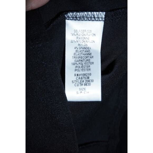 Y2K Coquette Black Bodycon Mini Dress with Pink Satin Ribbon Trim – Windsor Smal - Picture 11 of 12